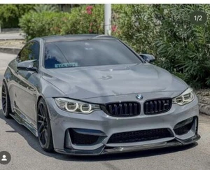 Bmw M4 M3 F80 F82 F83 Varis style Front Carbon Fibre Lip Splitter UK Stock F8X - Picture 1 of 6