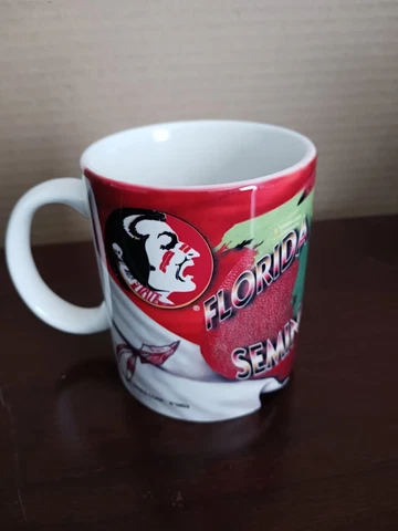 Vintage 1998 Florida State Seminoles Coffee Mug Cup Cover