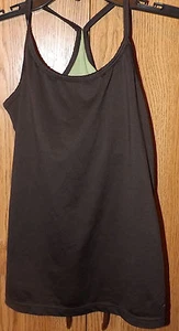 CHRISTOPHER GEORGE DAMEN ÄRMELLOSE TRAININGSBLUSE BRAUN TBACK GRÖSSE SMALL - Bild 1 von 4