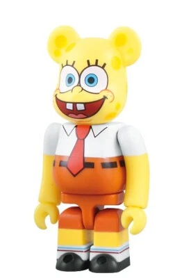 Medicom Bearbrick 系列 18 可爱海绵宝宝 100% be@rbrick S18 — 第 1/4 张图片