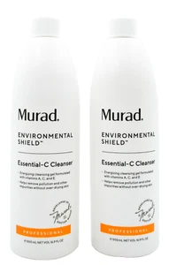 Murad Essential-C Cleanser Professional Size 16.9 oz/500mL AUTH / NEW * 2 PACK - Picture 1 of 7
