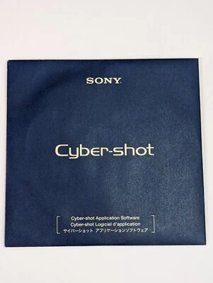 Vintage Sony CD Software Cyber-shot Viewer 1.0 for Windows - Sony DSC-W40 - Imagen 1 de 4