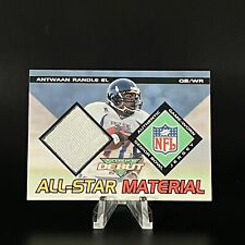 ANTWAAN RANDLE EL 2002 Topps Debut ALL-STAR MATERIAL Senior Bowl JERSEY Indiana