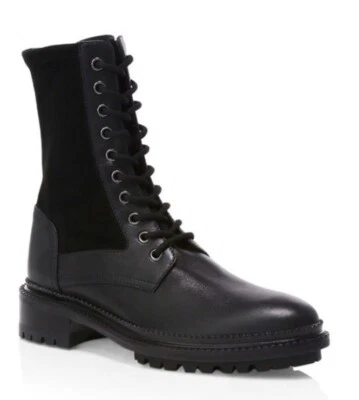 Botas de Combate Aquatalia Orianna Cuero y Gamuza Nuevas Talla 8 Foto 1 de 4