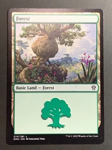 Forest 275/281 Common Land Dominaria Magic Card MTG 2022 NonFoil - Picture 1 of 2
