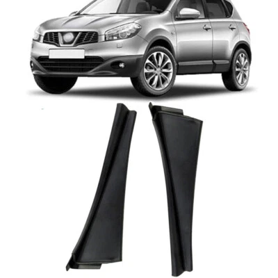 Cubierta de extensión de capó lateral limpiaparabrisas delantero apta para Nissan Qashqai J10 Foto 1 de 4