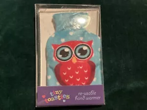 BNIP New Reusable Christmas Hand Warmer in Cover - Owl Design - Picture 1 of 3
