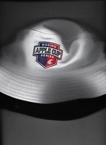 UNIVERSITY OF WASHINGTON - WASHINGTON STATE APPLE CUP BUCKET HAT CAP UNWORN 2023 - Picture 1 of 2