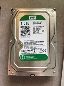 Western Digital WD Green WD10EZRX 1TB 3.5" SATA III Desktop Hard Drive - Afbeelding 1 van 2