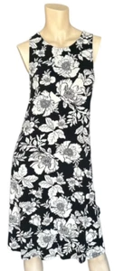 Old Navy Floral Sleeveless Midi Dress Size M Tall Stretchy - Picture 1 of 7