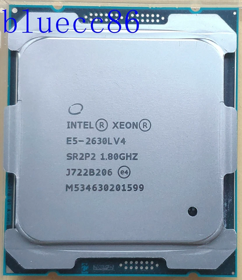 Intel Xeon E5-2630L V4 LGA2011 10C SR2P2 25M BROADWELL-EP CPU Proccessor - Image 1 of 1