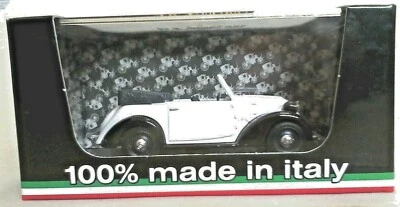 BRUMM 1:43 AUTO DIE CAST METAL - FIAT 1100 (508c) CABRIOLET APERTO (1937) R083  - Immagine 1 di 2