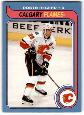 2008-09 O-Pee-Chee '79-80 Retro Robyn Regehr #352 Calgary Flames - Image 1 of 2