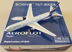1:400 Phoenix Boeing 767-300 Aeroflot VP-BAX - Picture 1 of 4