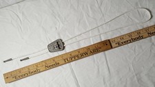 Shipping Bolo Tie Men's Jewelry White Bull Metal Silver Color Free