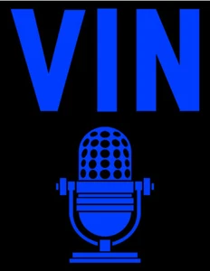 Vin Scully Memorial Jersey Patch Sticker / Decal - Los Angeles Dodgers BLUE - Picture 1 of 2