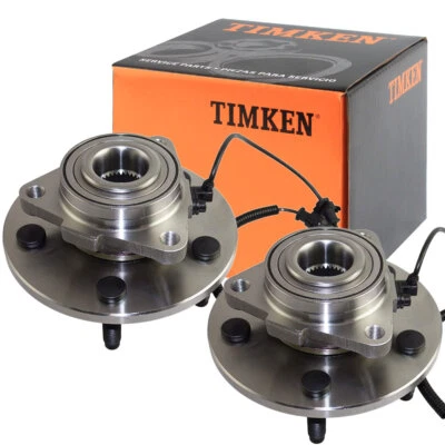 Buje de cojinete de rueda delantera Timken 2x HA590354 para Dodge Ram 1500 2009-2011 con ABS Foto 1 de 4