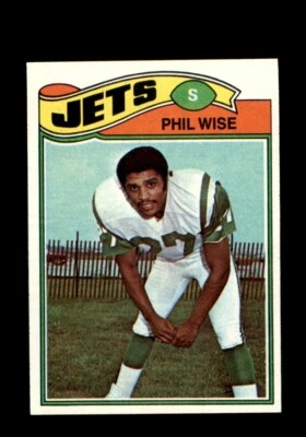 1977 Topps - #377 Phil Wise New York Jets NM-MT - Image 1 of 2