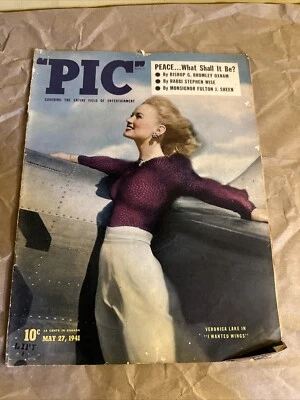 Pic Magazine May 27 1941 Veronica Lake In “I Wanted Wings” - Image 1 of 4
