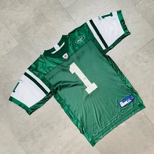 Vintage 00s Reebok Official NFL New York Jets Mike Nugent #1 Jersey Size M - Picture 1 of 9