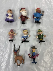Vintage 2002 Rudolph Figuren 8 Stück Playing Mantis 3" Spielzeug Cowboy Strauß - Bild 1 von 18