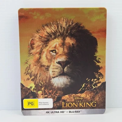 The Lion King 2019 | 4K Ultra HD+Blu-Ray Limited Edition Steelbook Case Reg Free - Image 1 of 4
