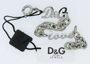 OFFERTA D&G / Dolce & Gabbana Logo Love Bracciale Argento DJ0392 Accessori Donna - Foto 1 di 2