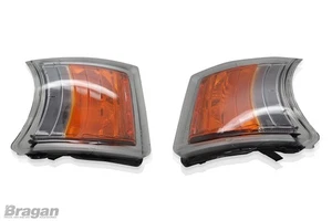 LED Indicator Park Pair Front Lamps Light To Fit Scania 4  R P G  6 Series Truck - Picture 1 of 12