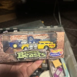 1999 HOT WHEELS COLLECTIBLES HOT ROD SERIES BAUR'S BEASTS GO-MAD & TORQUED OFF ! - Picture 1 of 4