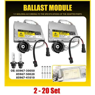 Juego de 2-20 unidades de módulo de lastre de faros HID de xenón D2S para Lincoln Aviator 2003-05 Foto 1 de 4