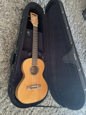 KALA KA-FMT Tenor Ukulele Spruce/Spalted Maple With Case - Image 1 of 4