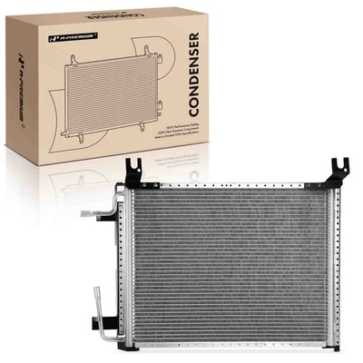 A-Premium A/C Condenser w/ Bracket for Dodge Ram 1500 1994-1998 Ram 2500 3500 - Image 1 of 4
