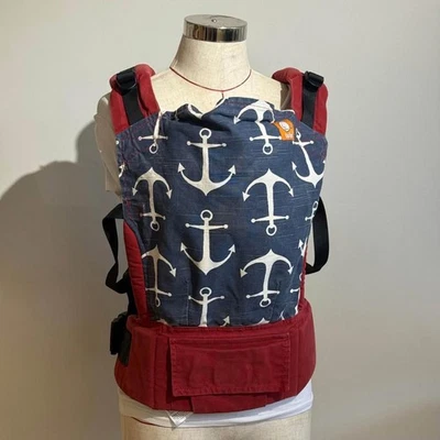 Tula Baby Carrier Nautical Pattern Front Carry Back Pack Ergonomic - Image 1 of 4