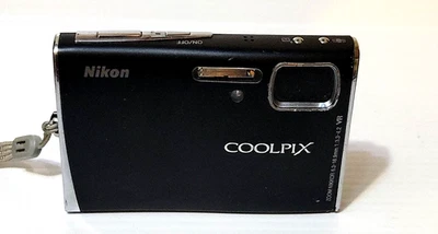 Nikon COOLPIX S50 Digital Camera - Black W/Battery - Image 1 of 4