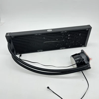 Cooler Master MasterLiquid ML360 Illusion AIO Liquid CPU Cooler – Pumpe der 3. G - Bild 1 von 3