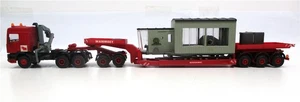 Kibri 1/87 Daf Schwerlast-Tiefladerzug MAMMOET Ladegut o. OVP (3636k) - Bild 1 von 1