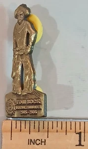 Vintage American Legion Pin War Veterans, Tom Book National Commander 2005-2006 - Picture 1 of 4
