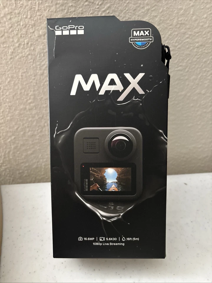 GoPro Max 360 Degree Camera - Black - Image 1 of 1