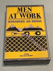 Men at Work - Business as Usual - Cassette Tape Album - 1981 CBS Australia - Picture 1 of 5