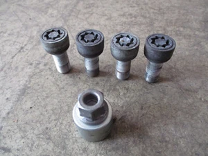 Felgenschloß Audi A3 A4 A6 A8 VW Golf Passat Tiguan Touran Radschrauben 14mm - Bild 1 von 5