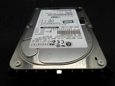 Fujitsu CA05904-B46300DL 72GB Ultra160 Wide LVD SCSI hard drive 10K MAN3735MP - Image 1 of 3