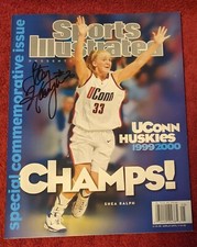 1999 2000 SI CONNECTICUT HUSKIES UCONN NCAA Champions Auto Stacy Hansmeyer