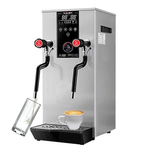 Commercial Double Steam Milk Frother Fast Heating Milk Steamer Frothing Machine - Picture 1 of 9