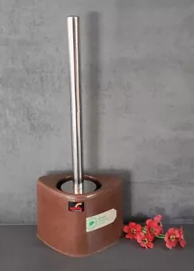 Trix Eco WC Bürste Bürstengarnitur Braun. Dreieck-Design. Aus Bambushäcksel - Bild 1 von 4