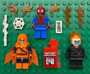 3 minifiguras LEGO Spiderman: 76058: Ghost Rider, Johnny Blaze + Hobgoblin - Imagen 1 de 1