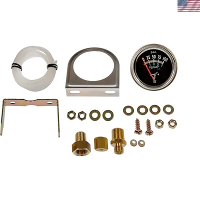 Universal Engine Oil Pressure Gauge with Technical Support - Hassle-Free Install - Image 1 of 3