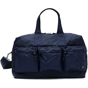 PORTER YOSHIDA BORSA FORCE BOSTON BORSA A 2 VIE BORSONE 855-05900 MARINA GIAPPONESE NUOVA - Foto 1 di 7