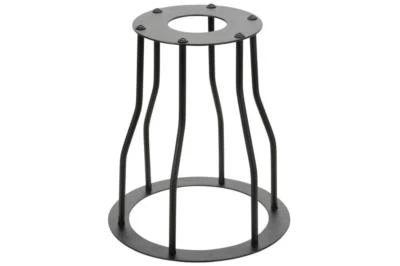 Lyyt 429.582 Acero Soldado Construcción Decorativa Campana Forma Lámpara Jaulas - Negro Foto 1 de 3