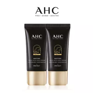 AHC Masters Aqua Rich Sun Cream 30mL x 2ea Duo Set (New packaging) - Picture 1 of 2