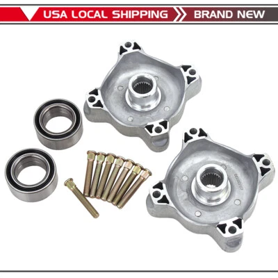 Front Wheel Hubs Kit For Polaris 2008-2012 RZR 800 EFI 2009-2012 RZR S 800 EFI - Image 1 of 4
